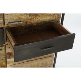 Armario Colonial DKD Home Decor Natural Negro 41 x 161 x 120 cm Armario Colonial DKD Home Decor Natural Negro 41 x 161 x 120 cm