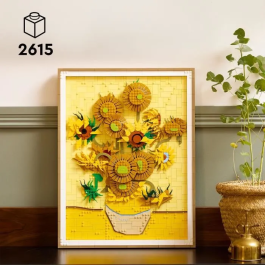 Lego 31215 Vincent van Gogh Girasoles - Arte mural, Construcción para adultos