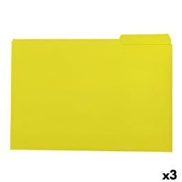 Set de Subcarpetas Elba Amarillo A4 50 Piezas (3 Unidades)