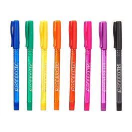 Set 8 Bolígrafos Fluor Semigel Pincello - Colores Variados 9x17x2.5 cm (24 Unidades) Set 8 Bolígrafos Fluor Semigel Pincello - Colores Variados 9x17x2.5 cm (24 Unidades)