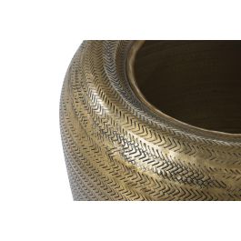 DKD Home Decor Macetero Mundra Dorado 64 x 47 x 64 cm Set de 2