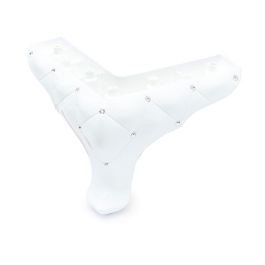 Q&Q 180X180X135 Pata de Plástico Okaliptus Joya H135 | Recambio y Soporte para Sofá y Mueble | Altura 135mm | Acabado Blanco Precio: 9.5000004. SKU: B12TGHGH45