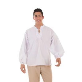Creaciones Llopis Disfraz Adulto Camisa Medieval Blanca 50% Algodón 50% Poliéster Talla L Precio: 14.49999991. SKU: B15KHX3R25