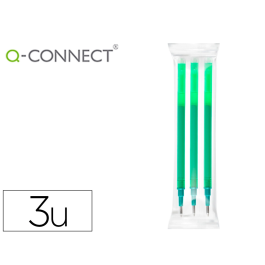 Q-connect Recambio Bolígrafo Retráctil Borrable KF11060 Verde Recargable Caja 3 Unidades Precio: 3.50000002. SKU: B1D9S9M496