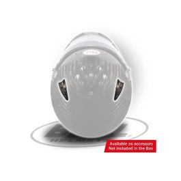 Bell BL5204B08 Casco RS7 Carbon Hans FIA8859/SA2020 Interior Azul Talla 59 Ultraligero con Ventilación Avanzada