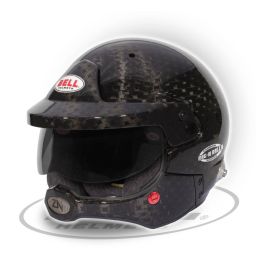 Bell BL5245143 Casco Mag-10 Rally Carbon Hans Abierto Ultraligero Interior Rojo Talla 56 FIA8859-SA2020 ZeroNoise