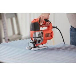 Sierra de calar pendular con cable - BLACK & DECKER - BES610KA5-QS - 650 W + 5 cuchillas