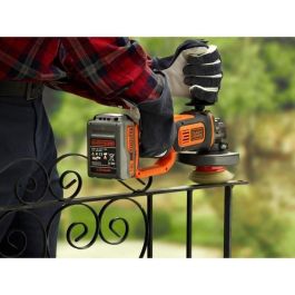 Amoladora inalámbrica - BLACK & DECKER - BCG720M1A5-QW - 18 V + 5 Discos + 1 Batería de 4 Ah