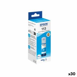 Tinta de recarga Epson ECOTANK ET-5850, ET-5800, ET-16650, ET-16600, ET-5880, ET-5170 - Nº 113 Cian Precio: 423.5899998. SKU: B12EECC8MT