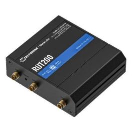 Teltonika Networks RUT200 Router Celular Industrial 4G LTE, Wi-Fi, 2 Puertos Ethernet RJ-45, Ranura SIM, Compacto para M2M Teltonika Networks RUT200 Router Celular Industrial 4G LTE, Wi-Fi, 2 Puertos Ethernet RJ-45, Ranura SIM, Compacto para M2M