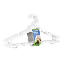 Dem Set de 8 Perchas de Plástico Ruth, 43 x 22 cm (8 Cajas)