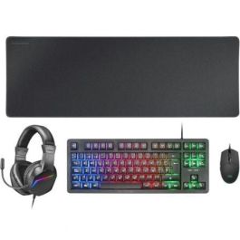 Mars Gaming MCPRGB3ES Pack Gaming 4 en 1: Teclado TKL H-Mech FRGB, Ratón RGB Flow 3200 DPI, Auriculares 50mm, Alfombrilla XXL Multiplataforma Precio: 35.50000003. SKU: B14JM8YM22