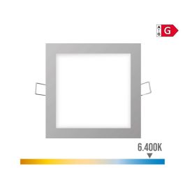 Edm Mini Downlight Led Empotrable Cuadrado 6W 6400K Luz Fría Cromo 11,7 x 11,7 cm Precio: 6.50000021. SKU: S7901910