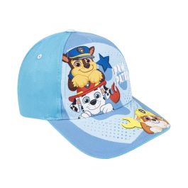 Cerdá Gorra Paw Patrol para niños, color azul, diseño de personajes animados, talla 51 cm de circunferencia, recomendada para edad 3+ años