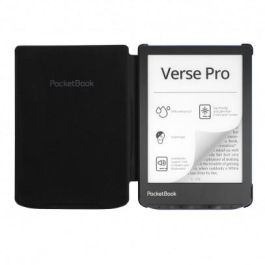 Pocketbook Funda Carcasa Shell Series Negra 6" Compatible con Pocketbook Verse y Verse Pro