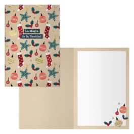 Dohe Tarjeta Felicitación Navidad Jolly 70038 - Pack 6 Unidades 11.5 x 17 cm