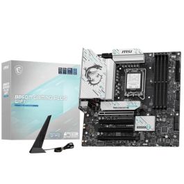 MSI Placa Base B860M Gaming Plus WiFi, LGA 1851, Intel B860, DDR5, WiFi 7, Bluetooth 5.4, USB 10Gbps, mATX - 911-7E42-003