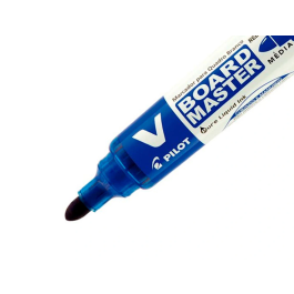 Pilot Rotulador V Board Master para Pizarra Blanca, Tinta Líquida, Azul, Trazo 2.3mm
