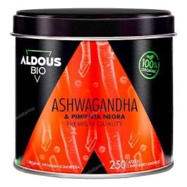 Aldous Bio Ashwagandha Con Pimienta Negra Eco Bio 250 Cápsulas Precio: 25.4999998. SKU: B19JFDSXW7