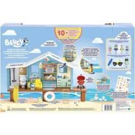 Bluey's Beach Hut - BLUEY - Playset con figura exclusiva y más de 10 accesorios