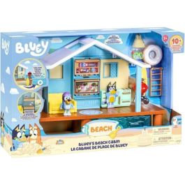 Bluey's Beach Hut - BLUEY - Playset con figura exclusiva y más de 10 accesorios