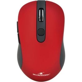 Ratón Bluestork M-WL-OFF60-RED Negro/Rojo Precio: 10.50000006. SKU: B12MHXHS7G