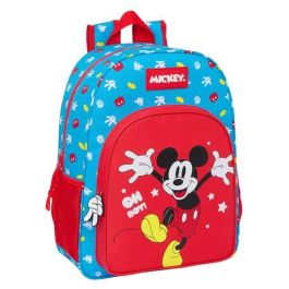 Mochila Escolar Mickey Mouse Clubhouse Fantastic Azul Rojo 33 x 42 x 14 cm Precio: 18.49999976. SKU: B1HLS4G6LV