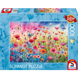 Schmidt Spiele Puzzle SCH4001504588731 Poppy Meadow 1000 Piezas, A partir de 12 años Precio: 43.681. SKU: B1DFCM6N7F