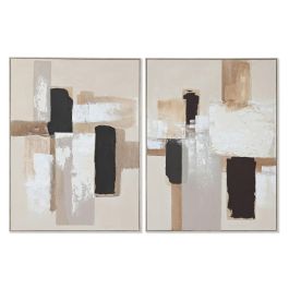 Cuadro Home ESPRIT Blanco Negro Beige Abstracto Moderno 92 x 3,8 x 122 cm 92 x 4 x 122 cm (2 Unidades) Precio: 210.95000003. SKU: B14RLXWME5