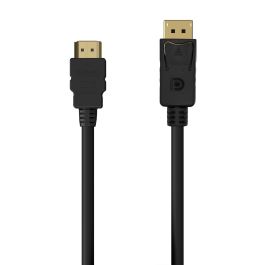 AISENS - CABLE CONVERSOR DISPLAYPORT A HDMI, DP/M-HDMI/M, NEGRO, 0.5M Precio: 6.50000021. SKU: B1F67DDT9C