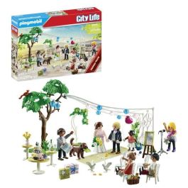 Playmobil 71365 Fiesta de Boda City Life: Set de Juego de Construcción de Juguete Ideal para Recrear Escenas para Niños y Niñas +4 Años