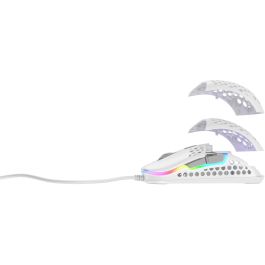 Cherry MSM M42 Xtrfy Ratón gaming RGB con cable, blanco