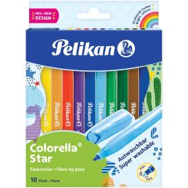 Pelikan Fasermaler Colorella Star C302 10 ST sortiert Faltschachtel Precio: 13.50000025. SKU: B1KEWG9LEH