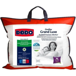 DODO Grand Luxe Quallofil Allerban Almohada 50x70cm Fibra Hueca Silicona Tratamiento Antiácaros Algodón Francesa Precio: 28.49999999. SKU: S7105301