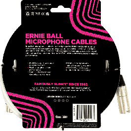 Cable Eb Micrófono Classic Xlr-Xlr Blanco- 6 M Cable Eb Micrófono Classic Xlr-Xlr Blanco- 6 M