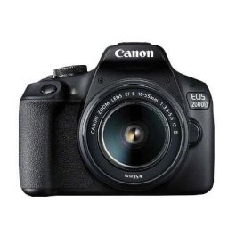 Canon EOS 2000D Cámara Réflex Digital Kit con Objetivo EF-S 18-55mm f/3.5-5.6 IS II, 24.1 MP, Sensor APS-C, Full HD 1080p, WiFi, NFC, Color Negro Precio: 456.49999967. SKU: S7176912