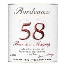 Bernard Magrez 58 2018 AOP Bordeaux - Vino tinto Bordeaux