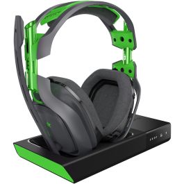 ASTRO Gaming A50 Auriculares Inalámbricos + Base Station para Xbox One, Diadema, Juego, Dolby Surround 7.1, Gris/Verde Precio: 311.68999961. SKU: B1J8S7X7PE