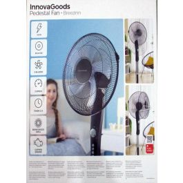 Ventilador de Pie InnovaGoods Breezinn Negro 45 W Ventilador de Pie InnovaGoods Breezinn Negro 45 W