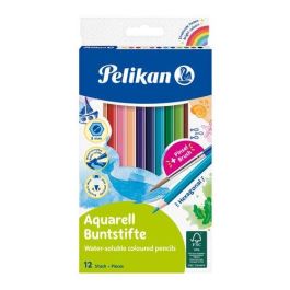 Lapices De Colores Pelikan Aquarell Hexagonal + Pincel Estuche De 12 (700672) Precio: 6.50000021. SKU: B1HHNMF75K