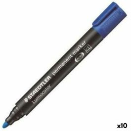 Rotulador permanente Staedtler Lumocolor 352-3 Azul (10 Unidades) Precio: 11.49999972. SKU: S8422899