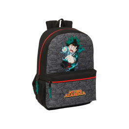Mochila Escolar My Hero Academia Negro Precio: 20.69000054. SKU: B1D9D9MRHX