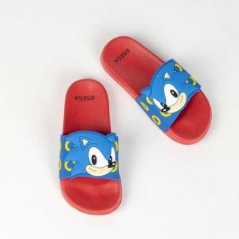 Chanclas para Niños Sonic Azul Rojo Multicolor 30-31 Chanclas para Niños Sonic Azul Rojo Multicolor 30-31