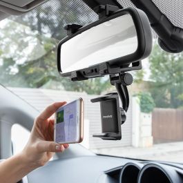 Soporte de Smartphone para Espejo Retrovisor Stropp InnovaGoods Soporte de Smartphone para Espejo Retrovisor Stropp InnovaGoods
