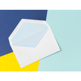 Liderpapel Sobre N.1 Blanco 90x140mm Engomado Caja 500 Unidades