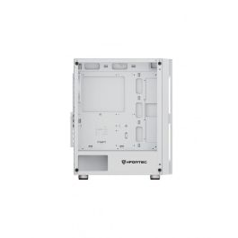 Nfortec Azir ATX Caja PC Gaming Semitorre Blanca con Panel de Cristal Templado y Ventiladores ARGB