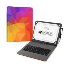 Funda con Teclado Subblim Keytab USB 11" Triángulos USB para Tablets de 11"