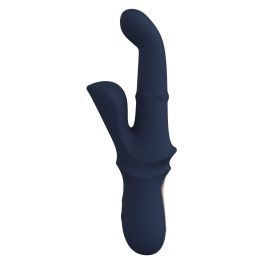 Vibrador Doble Estimulación Dream Toys Goddess Collection Azul