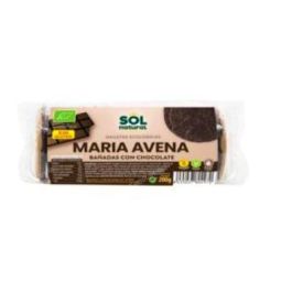 SOLNATURAL Galletas De Avena Maria Bañadas De Choco 245Gr Sg Ecológicas Sin Gluten Veganas Bio Precio: 5.5. SKU: B17KVF553Y