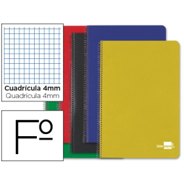 Liderpapel Cuaderno Espiral A4 Tapa Dura 80 Hojas 75 gr Cuadro 4mm Con Margen Precio: 23.78999997. SKU: B1GGHTCH7V